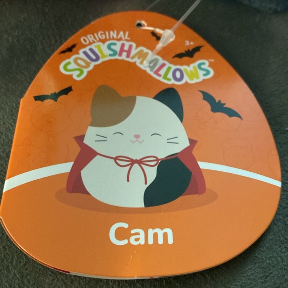 Squishmallows Cam the cat Halloween plush - Picture 3 of 5